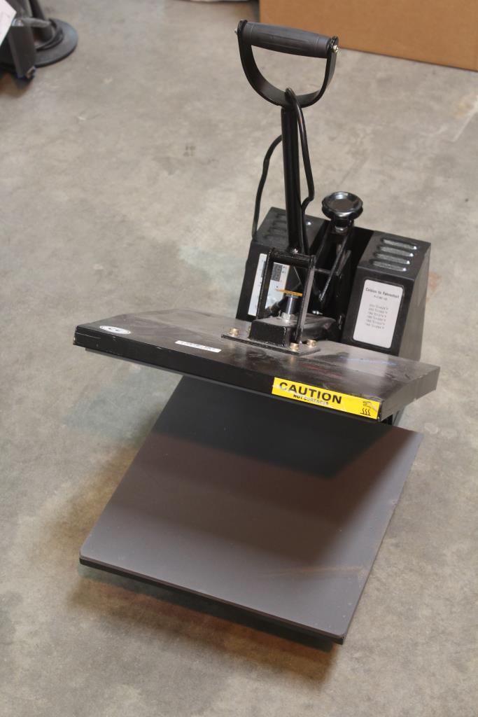 Screen Printing Heat Press Property Room