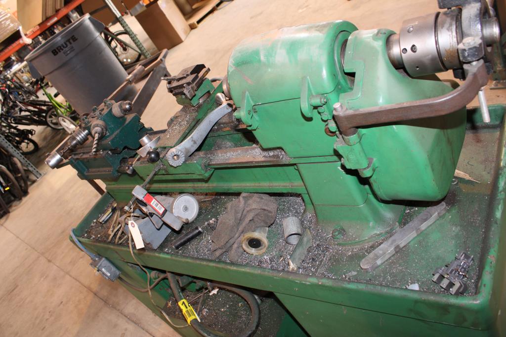 Screw Cutting And Turret Lathe By Logan Engineering Co. Property Room