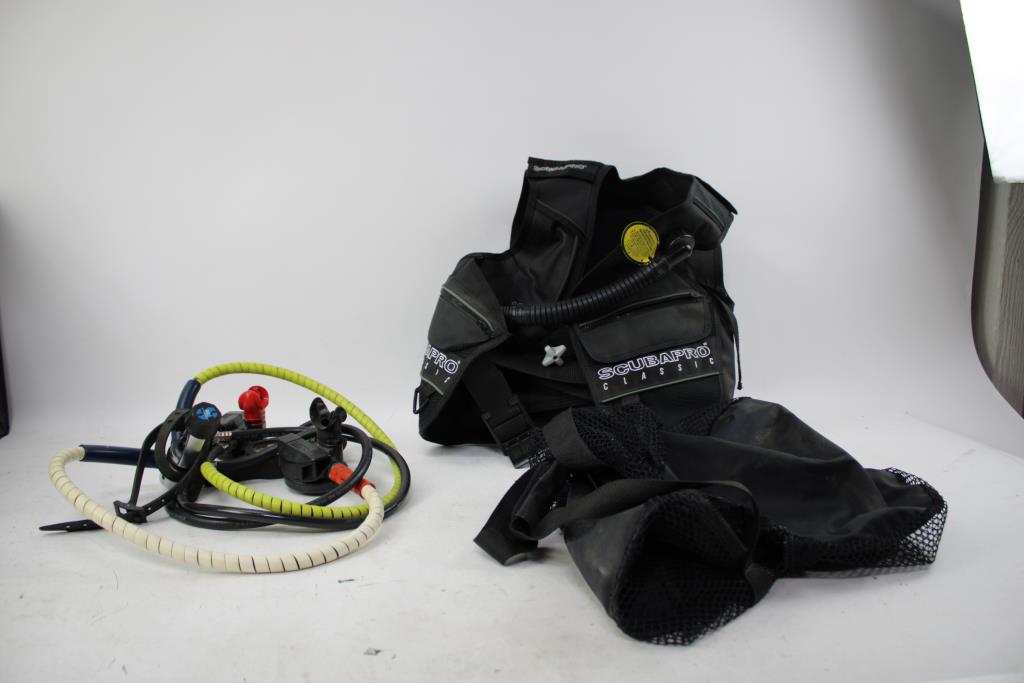 Scubapro Classic System Package With Compact Regulator, Compact Octopus & More