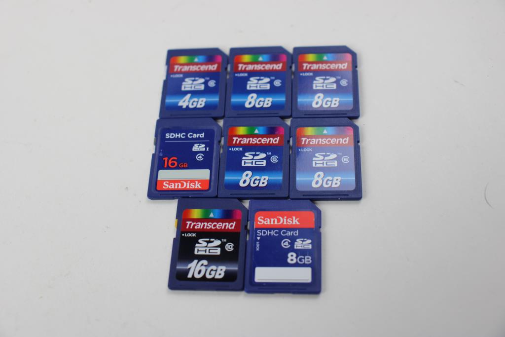 SD Memory 11 Pieces And Compactflash Card