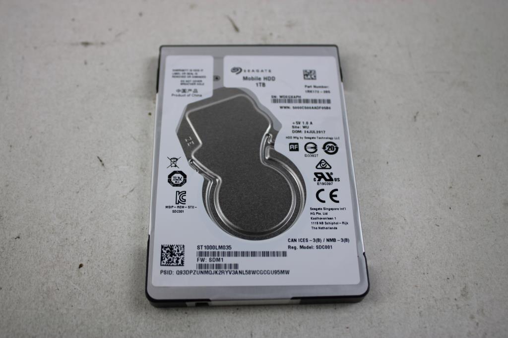 Seagate 1 TB Mobile HDD Internal Hard Drive