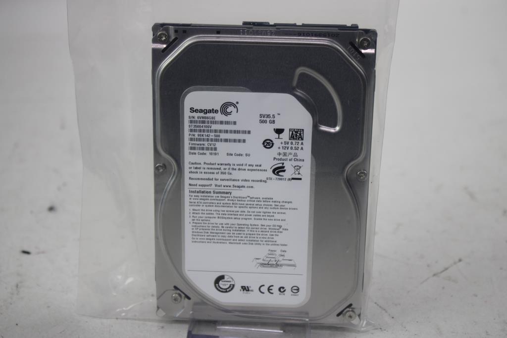 Seagate 500GB Internal Hard Drive