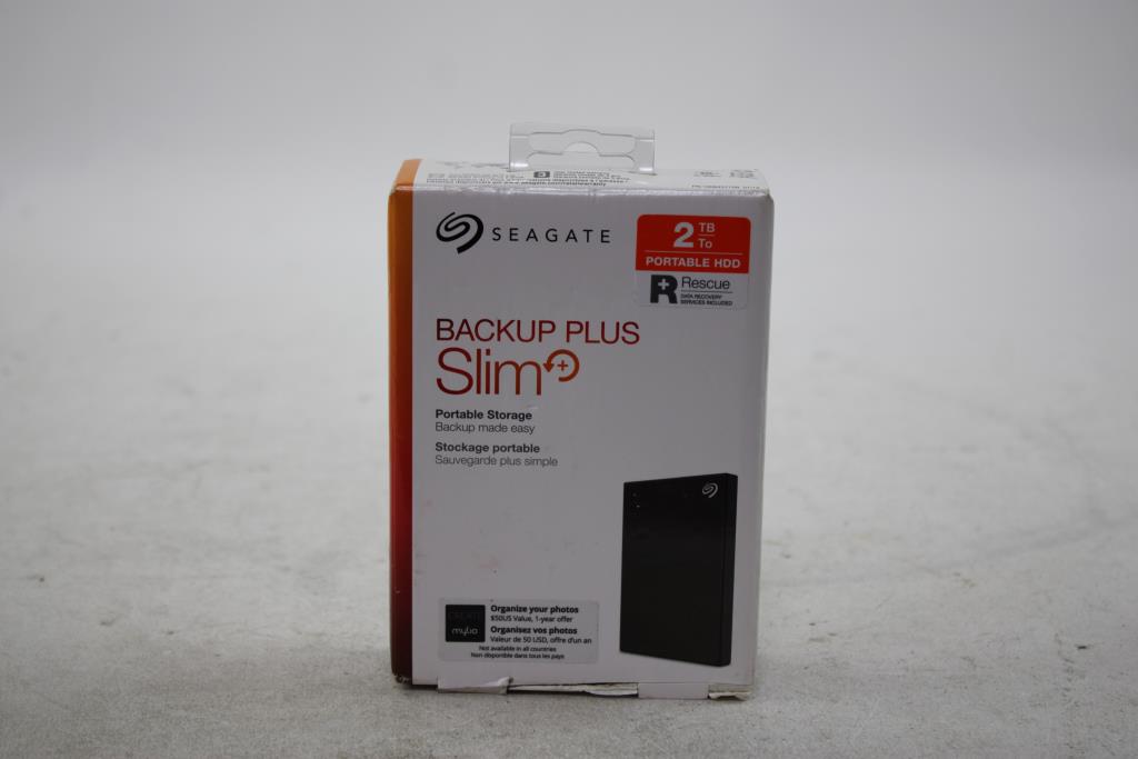 Seagate Backup Plus Slim External Hard Drive