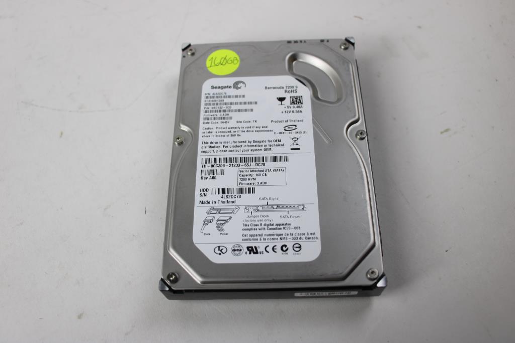 Seagate Barracuda 7200.9 160GB Hard Drive