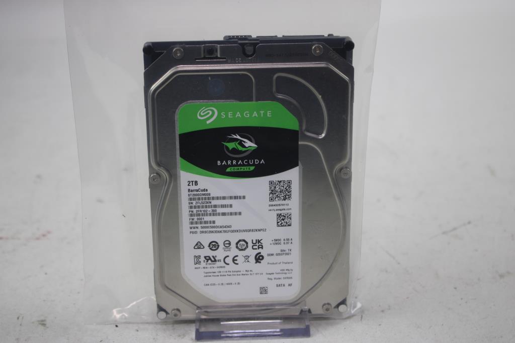 Seagate BarraCuda Internal Hard Drive 2 TB
