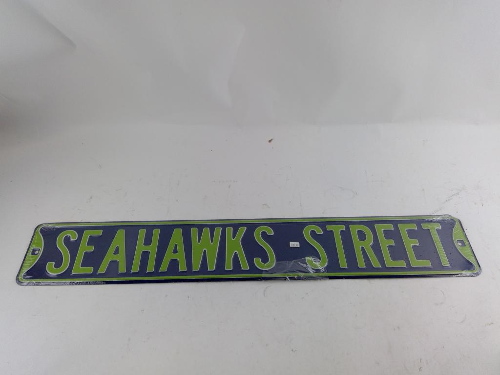 Seahawks Street Sign
