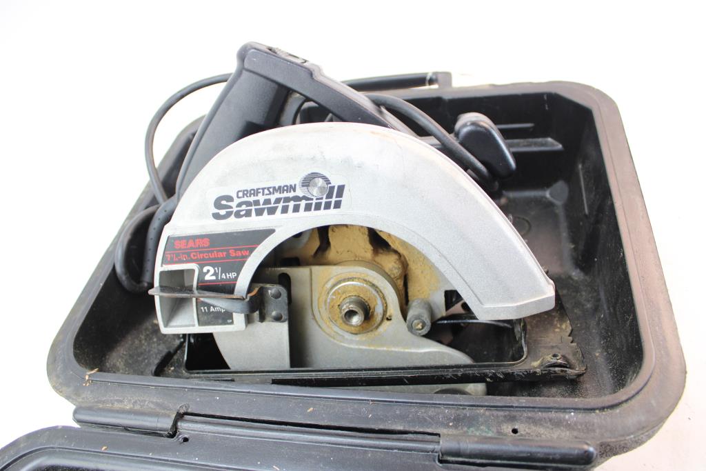 Sears Craftsman 71/4" Circular Saw (Model 315.108241) Property Room