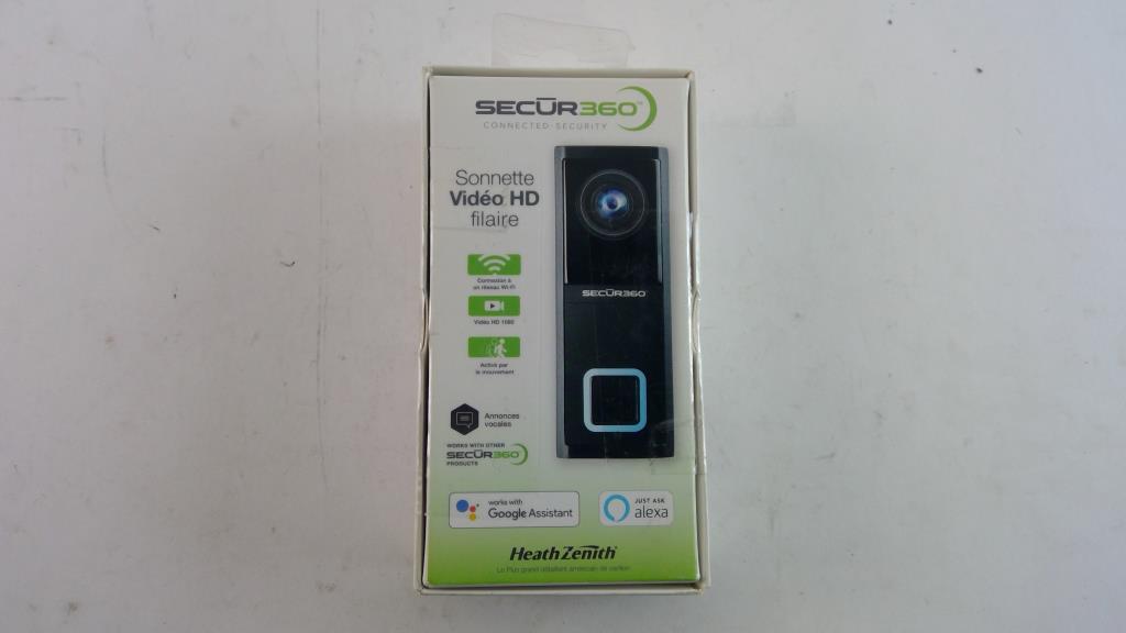Secur360 Wired HD Video Doorbell Property Room