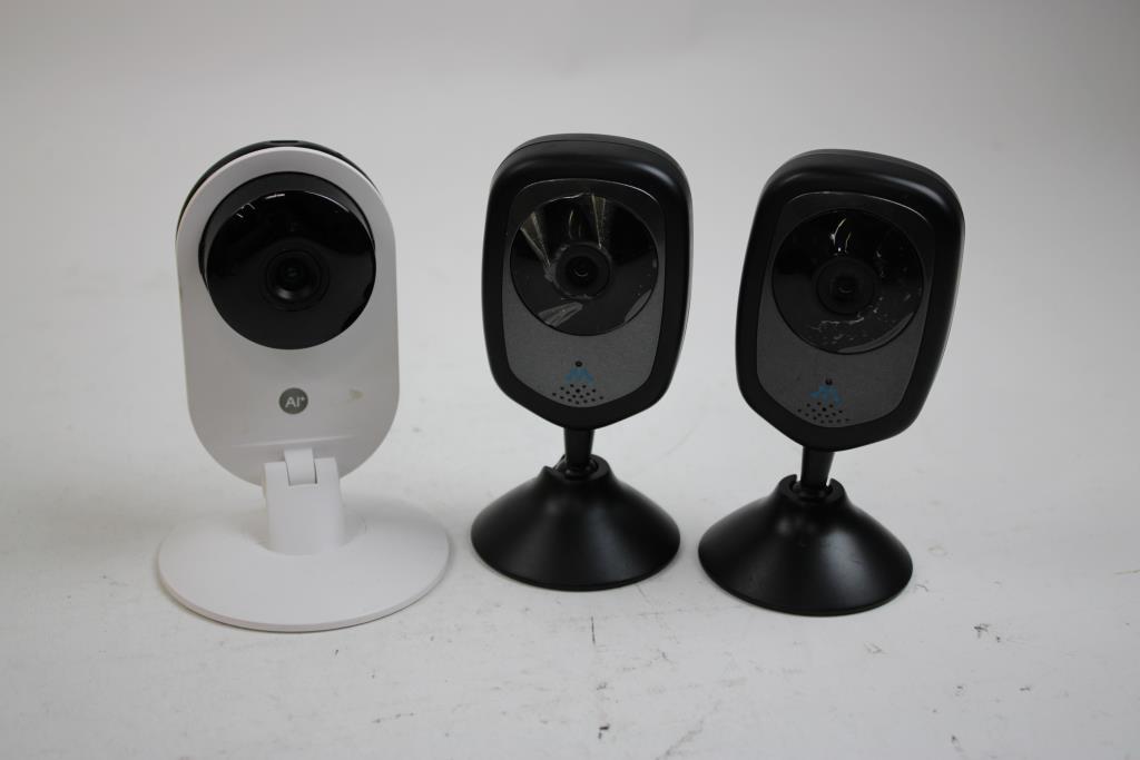 Security Cameras Lot With Garage Opener, 5 Pieces