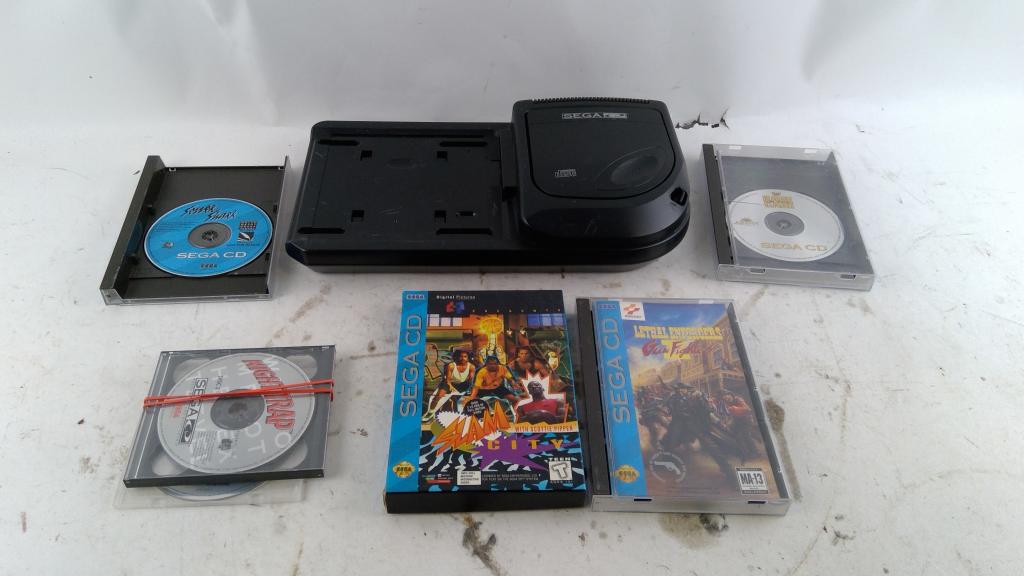 Sega CD Player And More 5+ Pieces