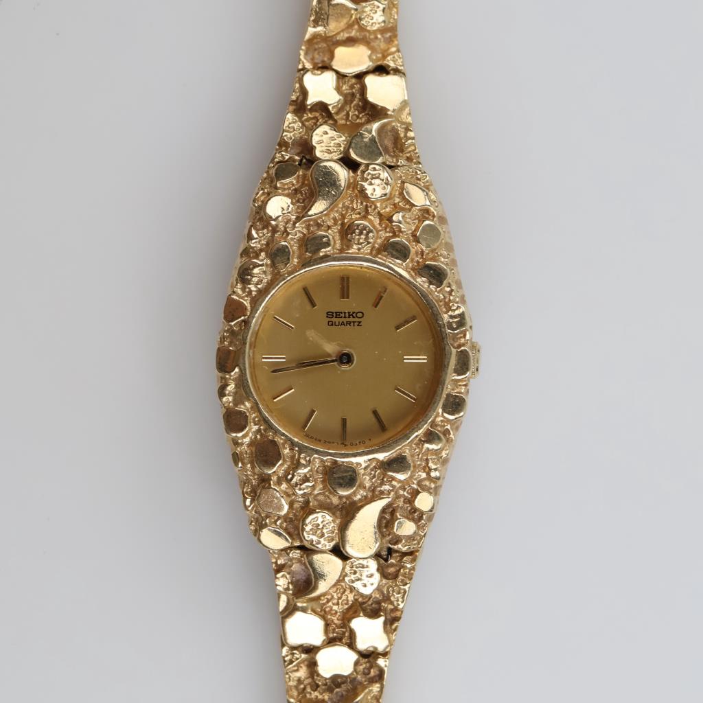 Seiko 10kt Gold Vintage Watch