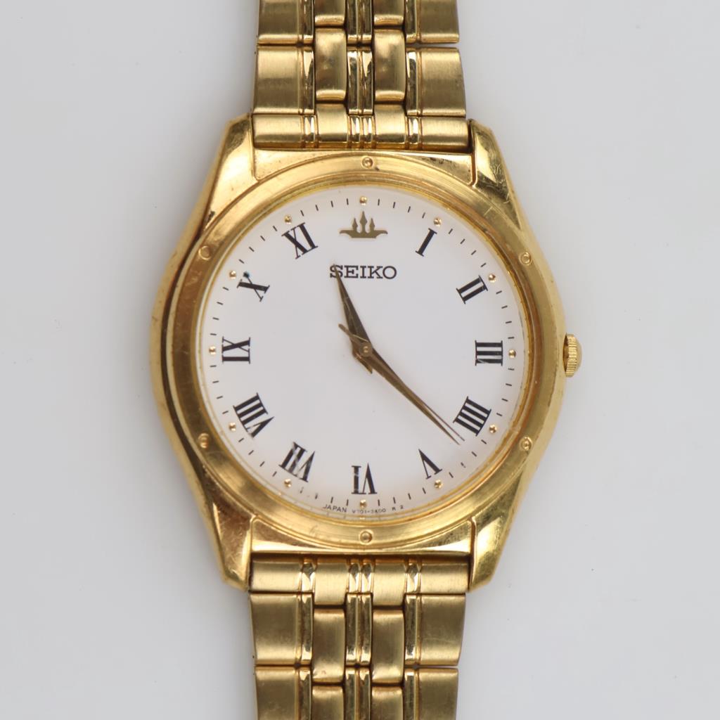 Seiko 14kt GP Quartz Watch