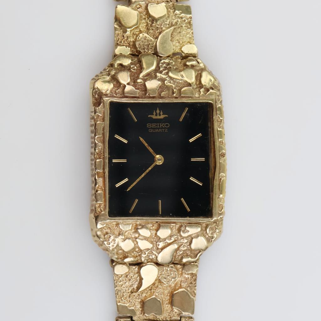 Seiko 9kt Gold Quartz Watch