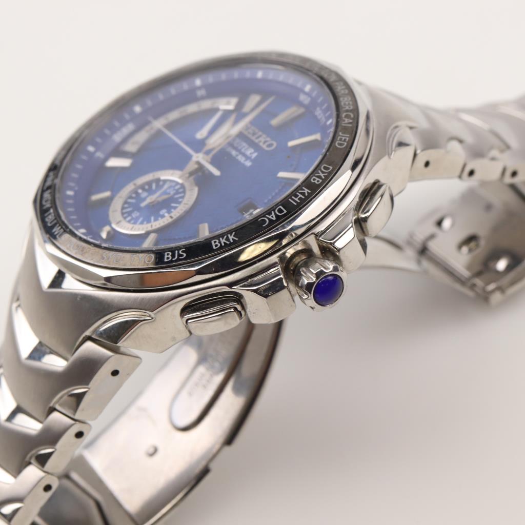 Seiko Coutura Radio Sync Solar Dual Time Watch Property Room