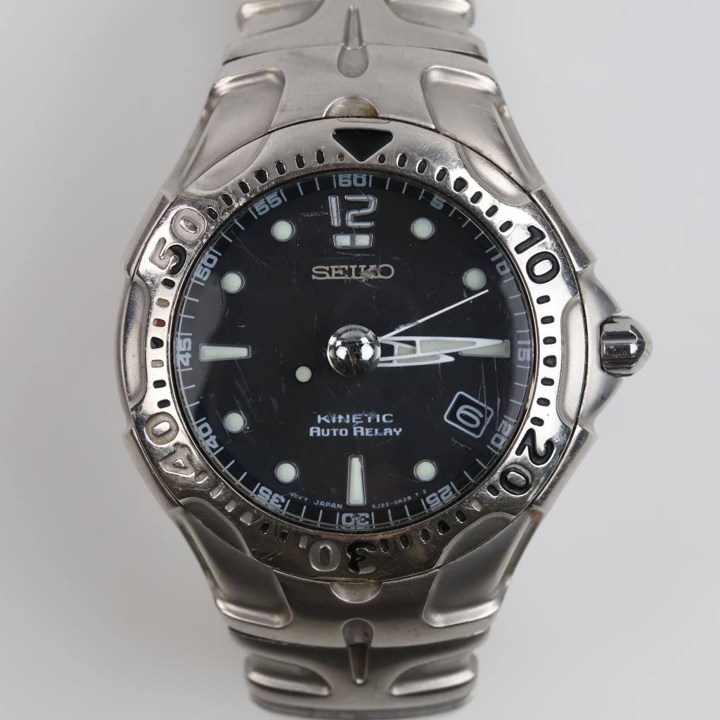 Seiko Kinetic Auto Relay Watch