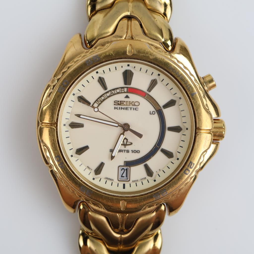 Seiko Kinetic Sports Watch