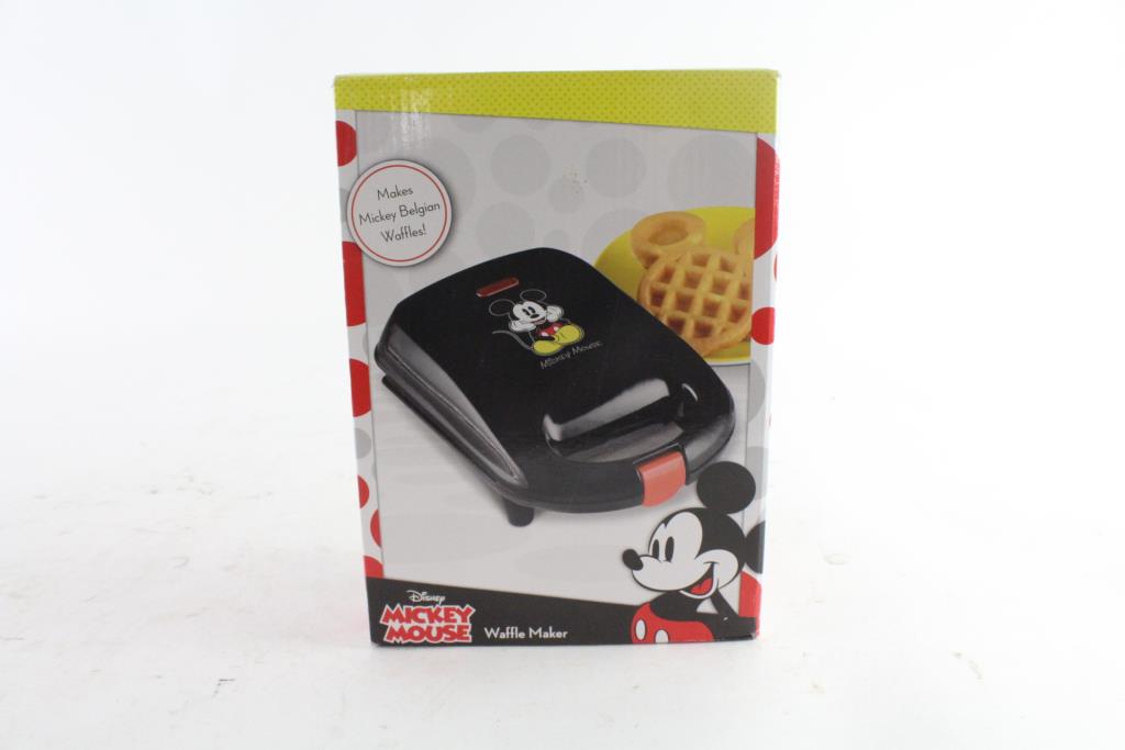 Select Brands Disney Mickey Mouse Waffle Maker Property Room