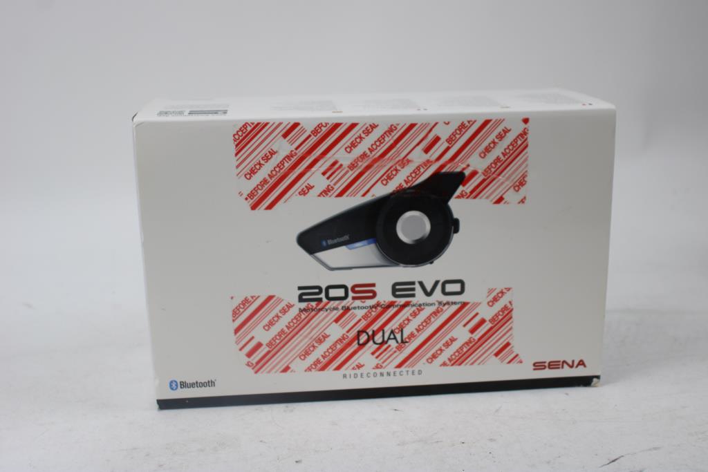 Sena 20S Evo Motorcycle Bluetooth Communication System