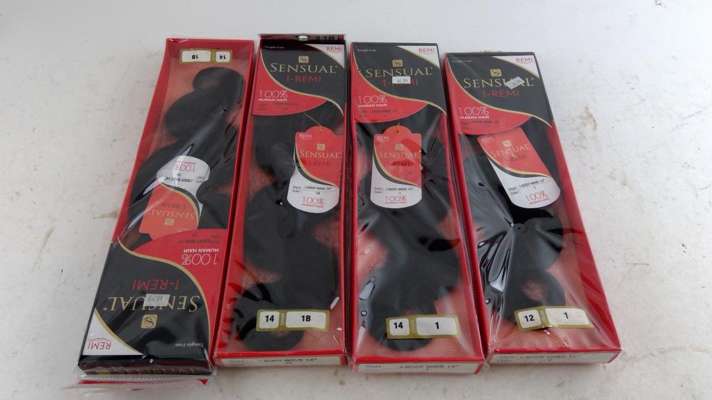 Sensual I-remi 100% Human Hair Weave 4 Pieces