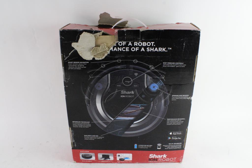 Shark Ion Vacuum Cleaning Robot Property Room