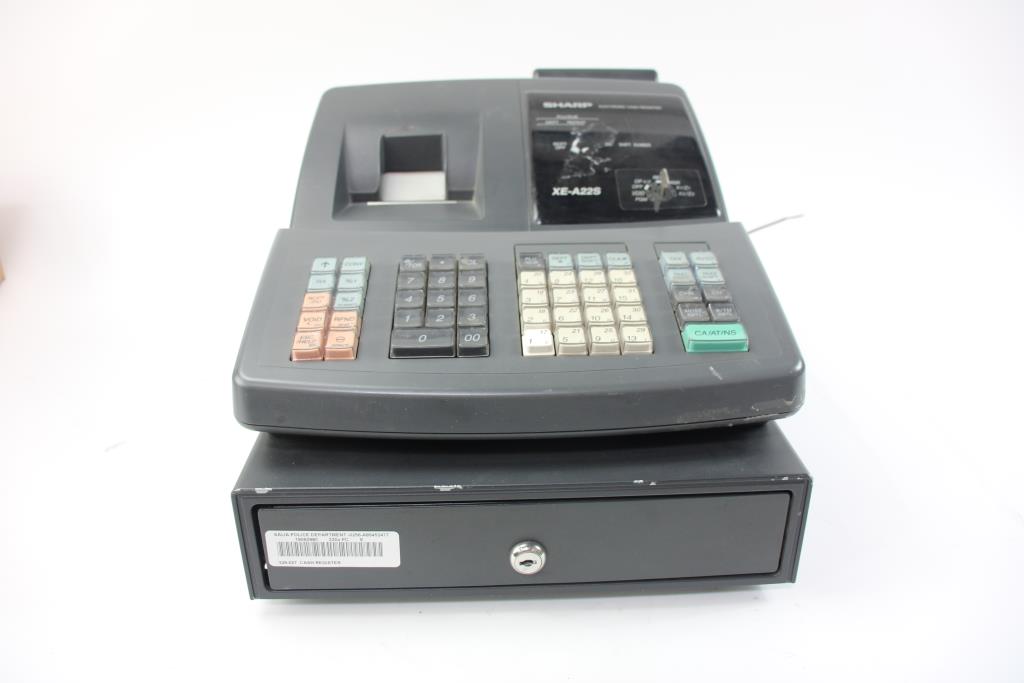 Sharp Electronic Cash Register Property Room