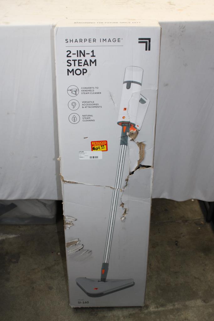 Sharper Image 2-in-1 Steam Mop