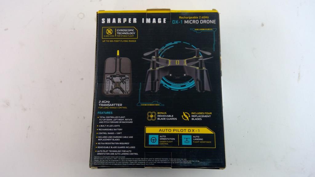 Sharper Image DX1 Quadcopter Property Room