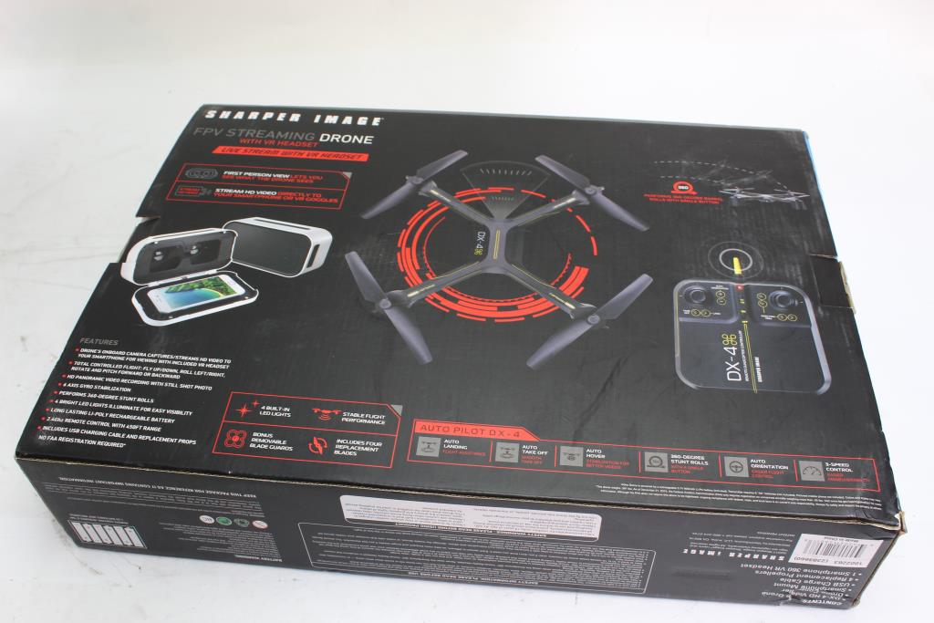 Sharper Image Video Drone Streaming Edition Battery Charger – Black, VLM Group, Charger Only