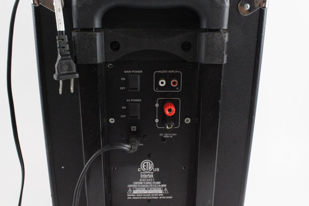 Sharper Image WIreless Tailgate Speaker Property Room