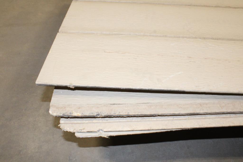 Sheets Of House Siding, 4 Pieces Property Room