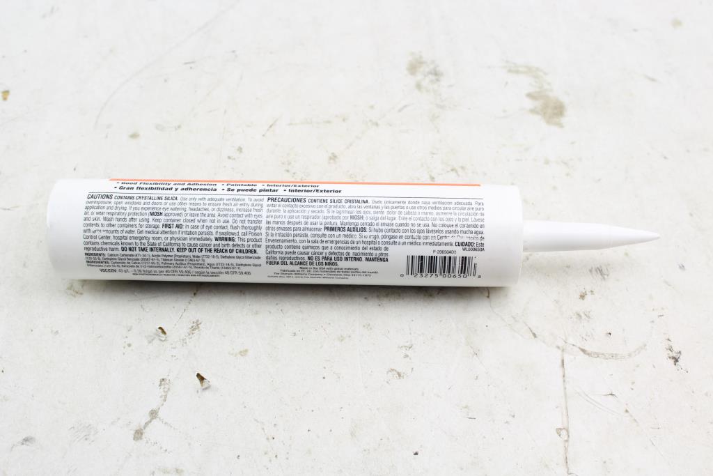 Sherwin Williams Nr4000 Acrylic Latex Caulk White 36 Items Property