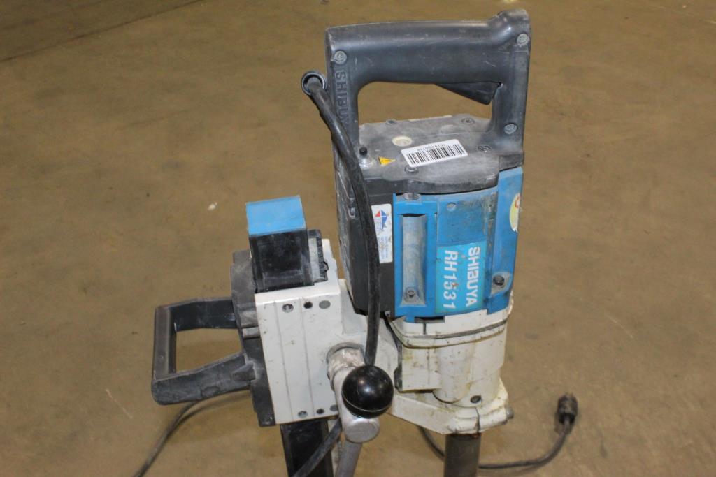 Shibuya Hand Held Core Drill With Stand Property Room