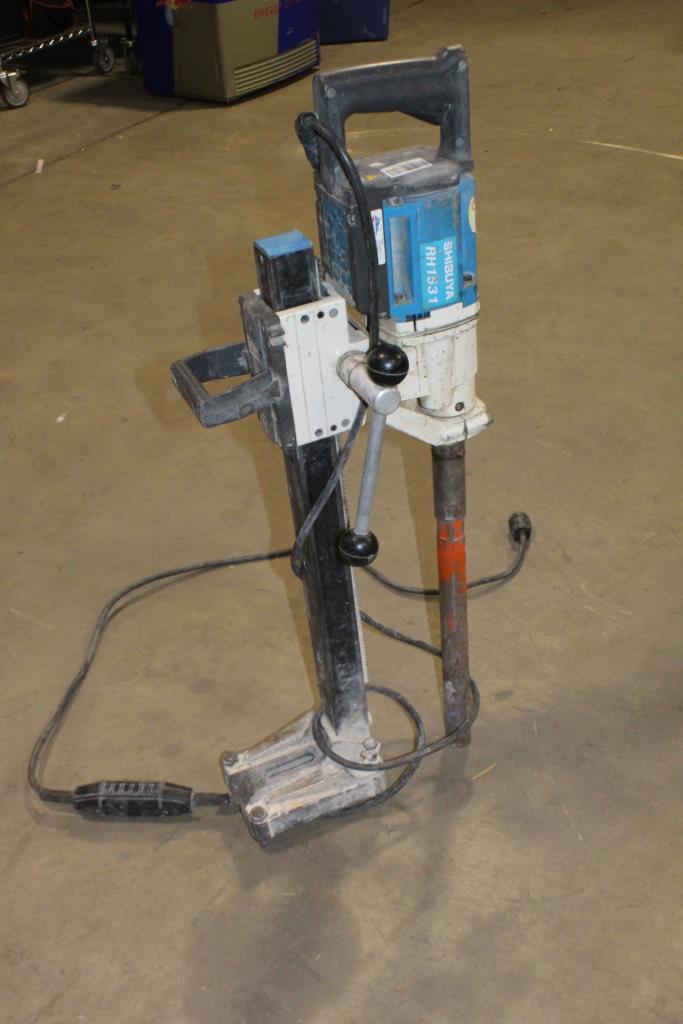 Shibuya Hand Held Core Drill With Stand Property Room