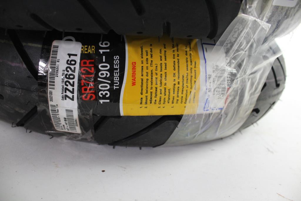 Shinko And Kenda Motorcycle Tires, 3 Pieces Property Room