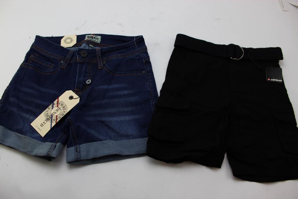 denim blvd shorts