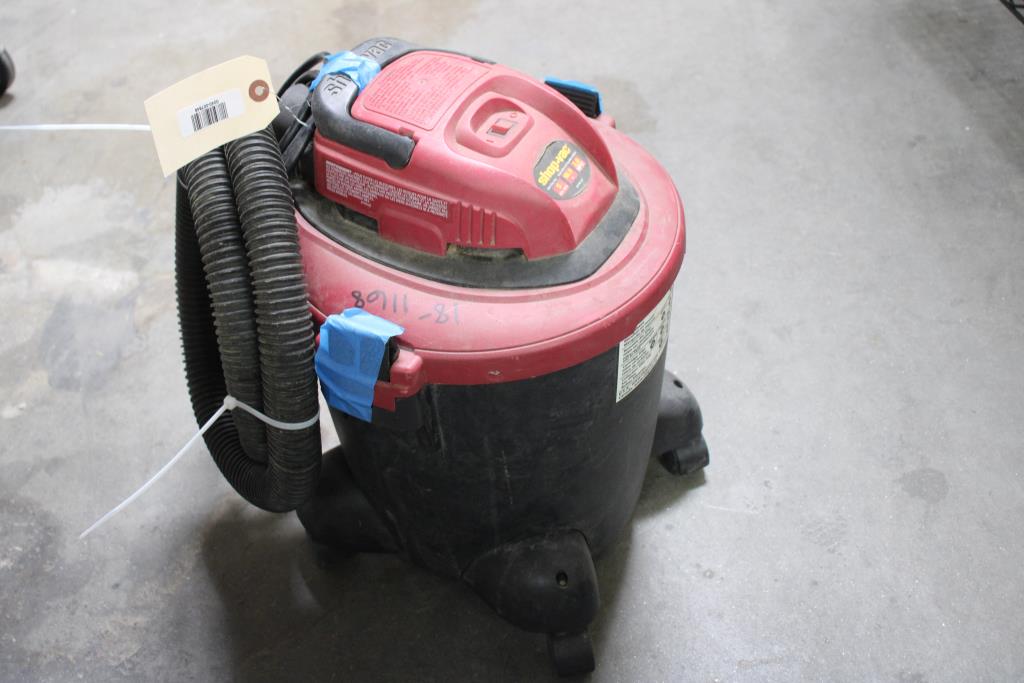 Shop Vac Wet/Dry Vaccum Property Room