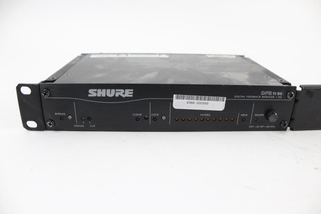 Shure DFR11EQ Feedback Reducer And EQ Property Room