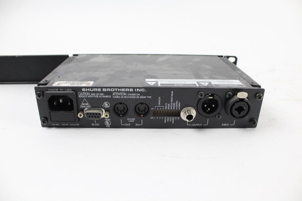 Shure DFR11EQ Feedback Reducer And EQ Property Room