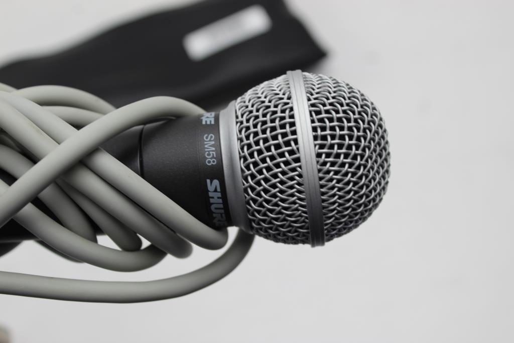 Shure Microphone Property Room