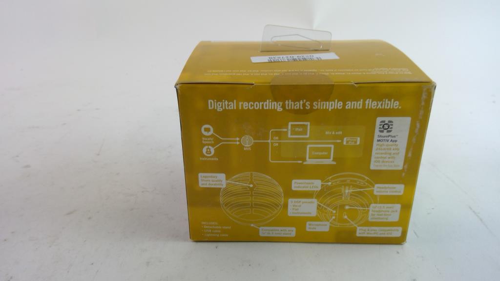 Shure MV5 Digital Condenser Microphone Property Room