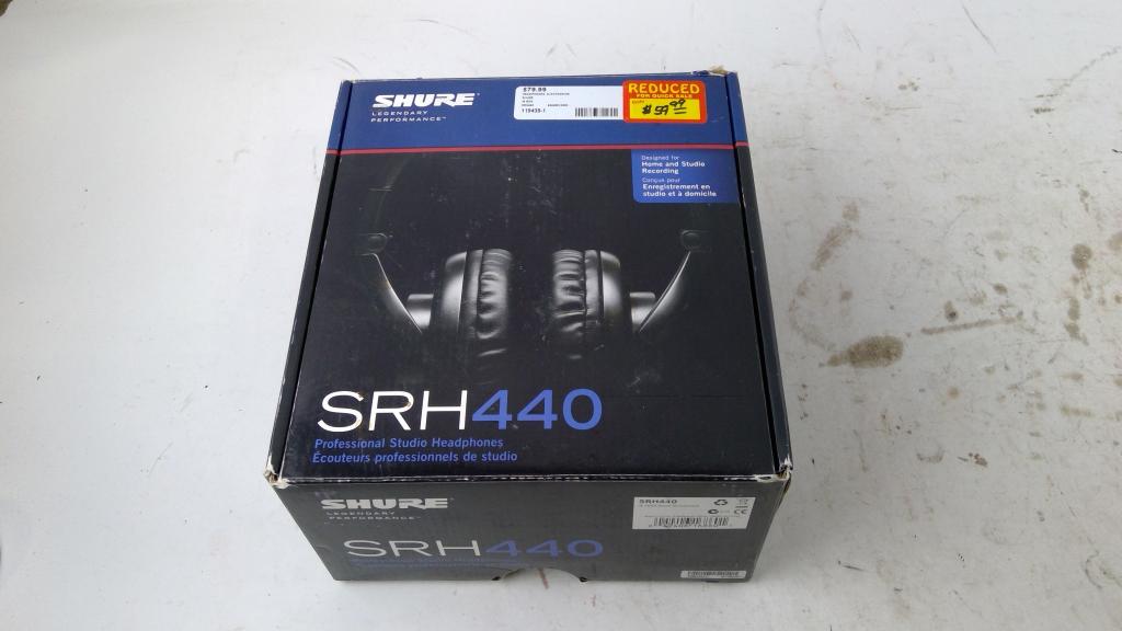 Shure SRH440  Headphones