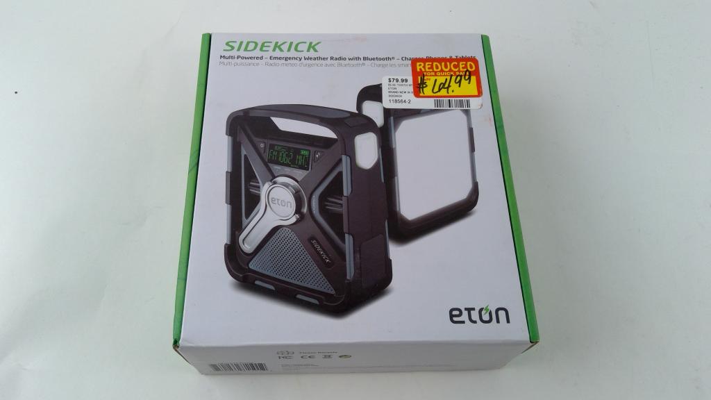Sidekick Multi-powered Emergency Weather Radio