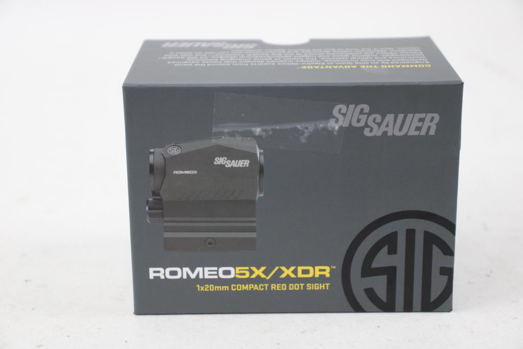 Sig Sauer Romeo 5X/SDR 1x20mm Compact Red Dot Sight