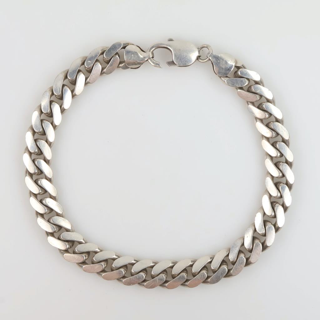 MOLECOLE Mod. MO 132004B  SILVER 925º BRACELET  (Large 22cm) main image 1