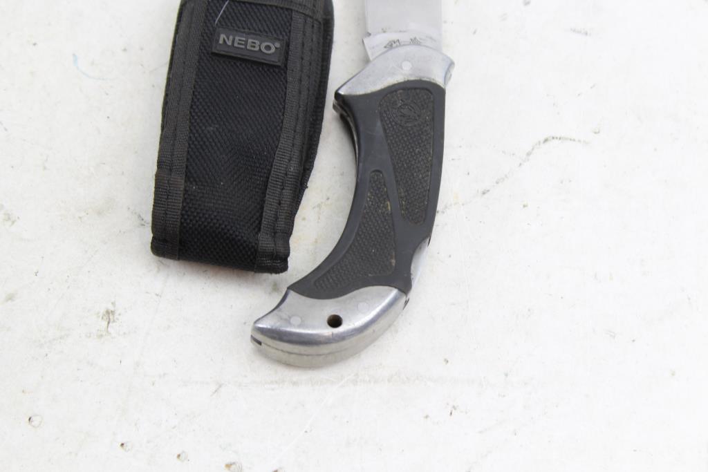 Silver Eagle Ant Folding Knife And Holster Property Room