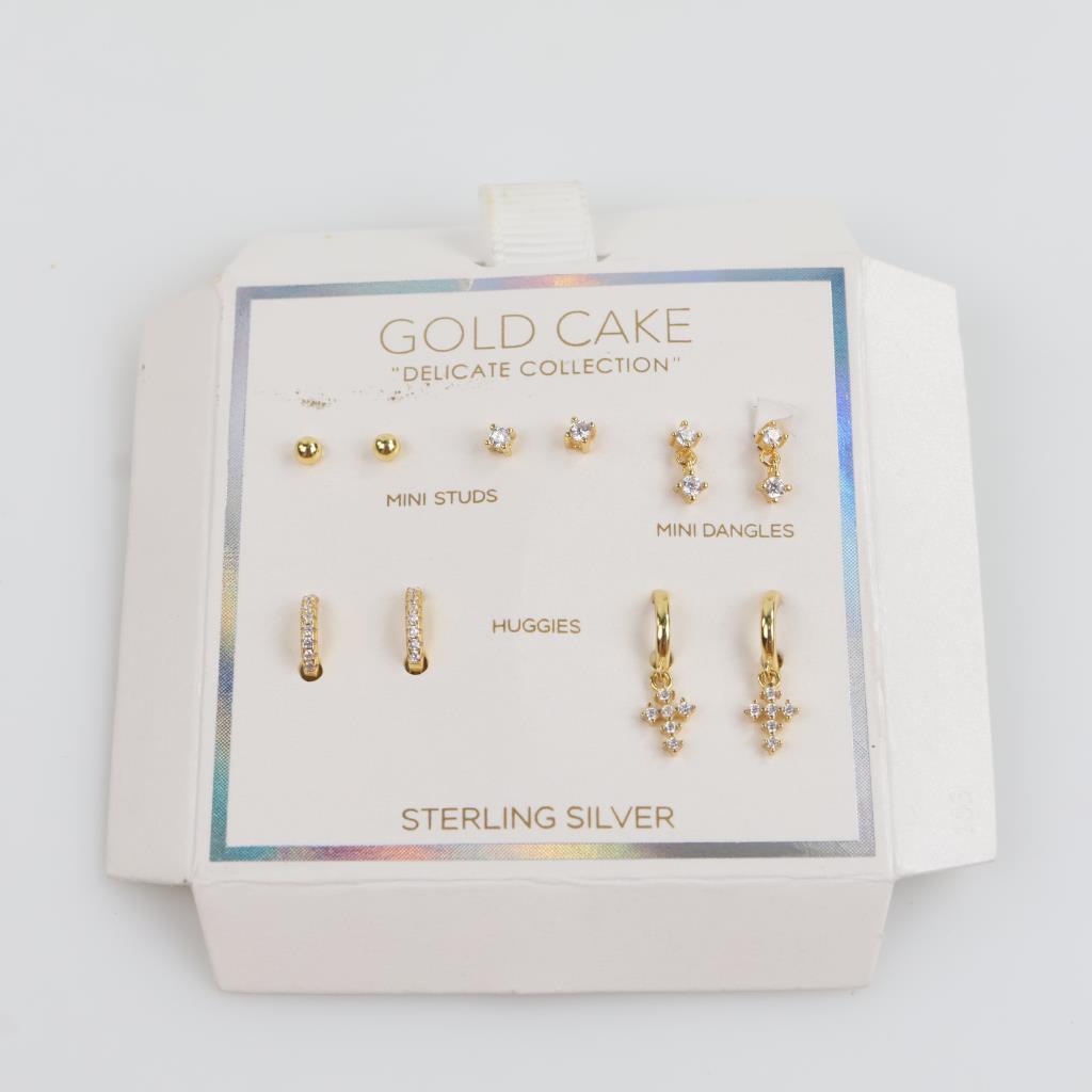 Silver Earrings, 10 Pieces