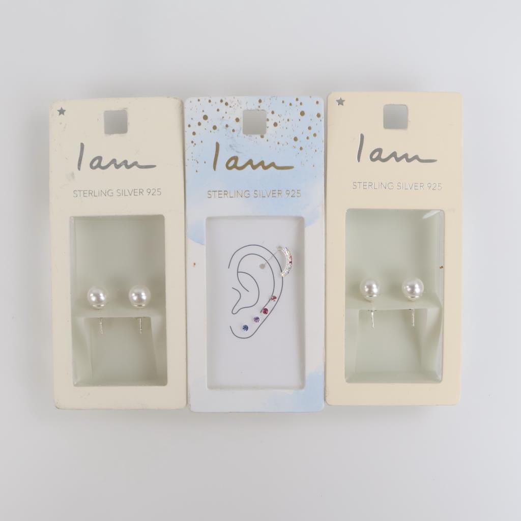 Silver "I Am" Jewelry, 9 Pieces