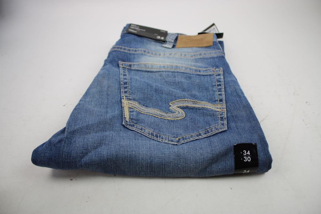 Silver Jeans Craig Easy Fit Bootcut Leg, W34xL30
