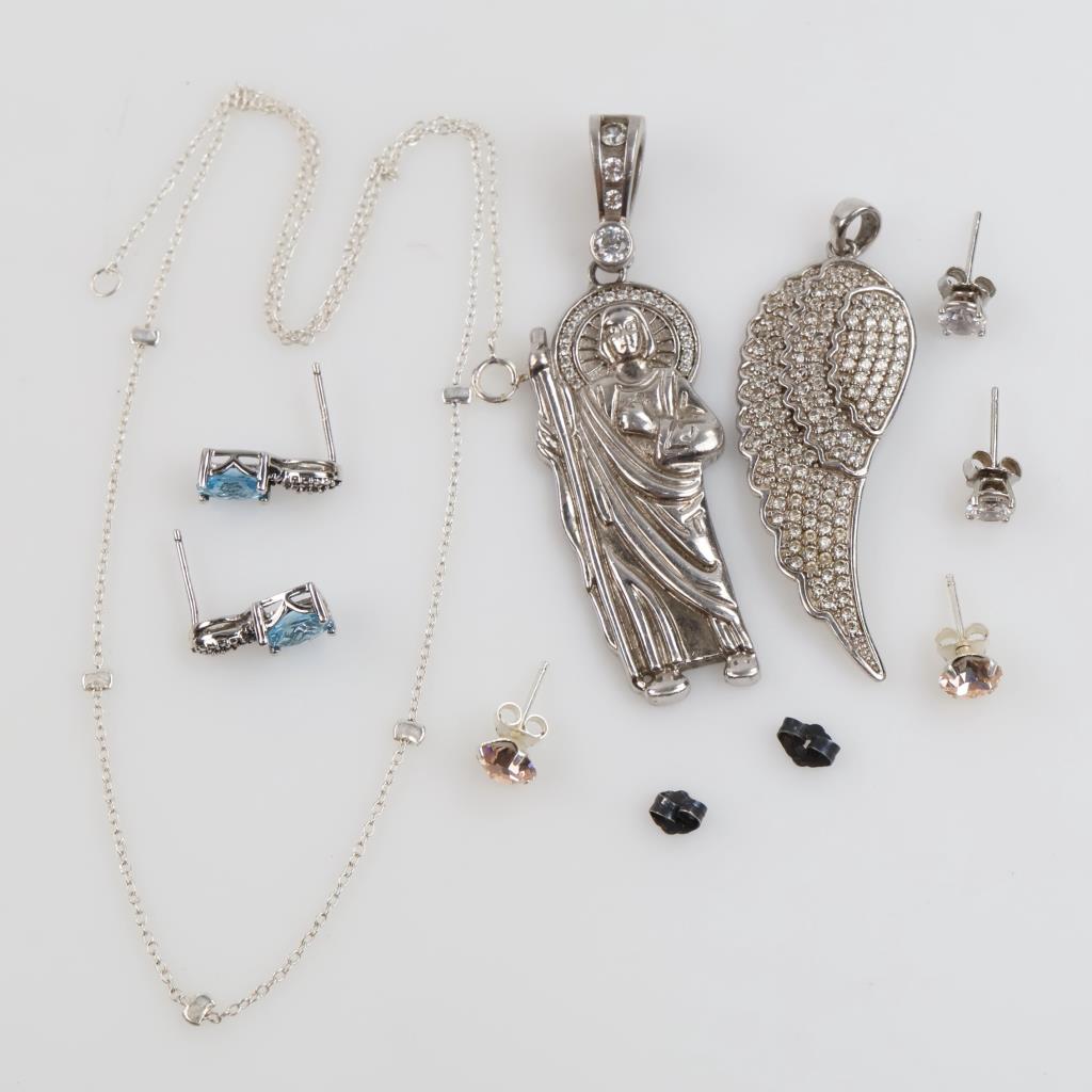 Silver Jewelry, 11 Pieces