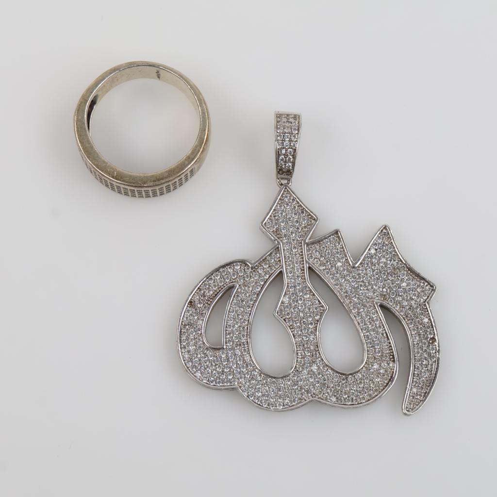 Silver Jewelry, 2 Pieces